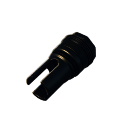 Rifle Spiral Muzzle Brake